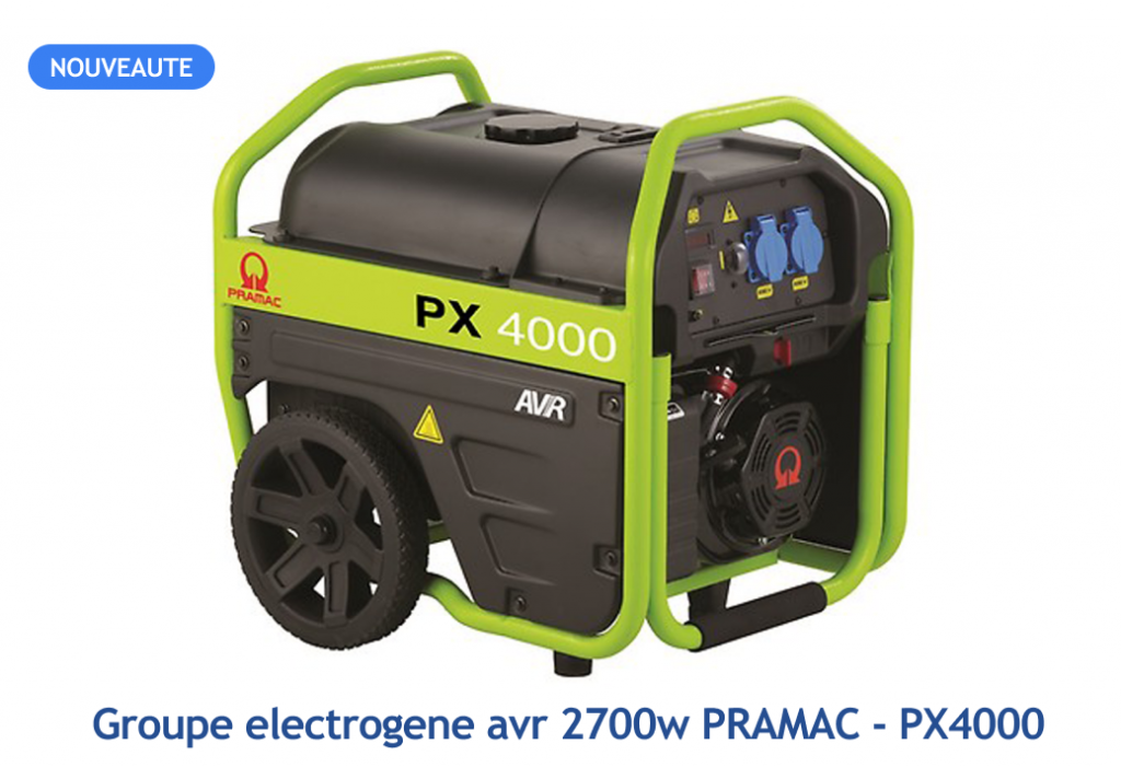 Groupe electrogene PX4000