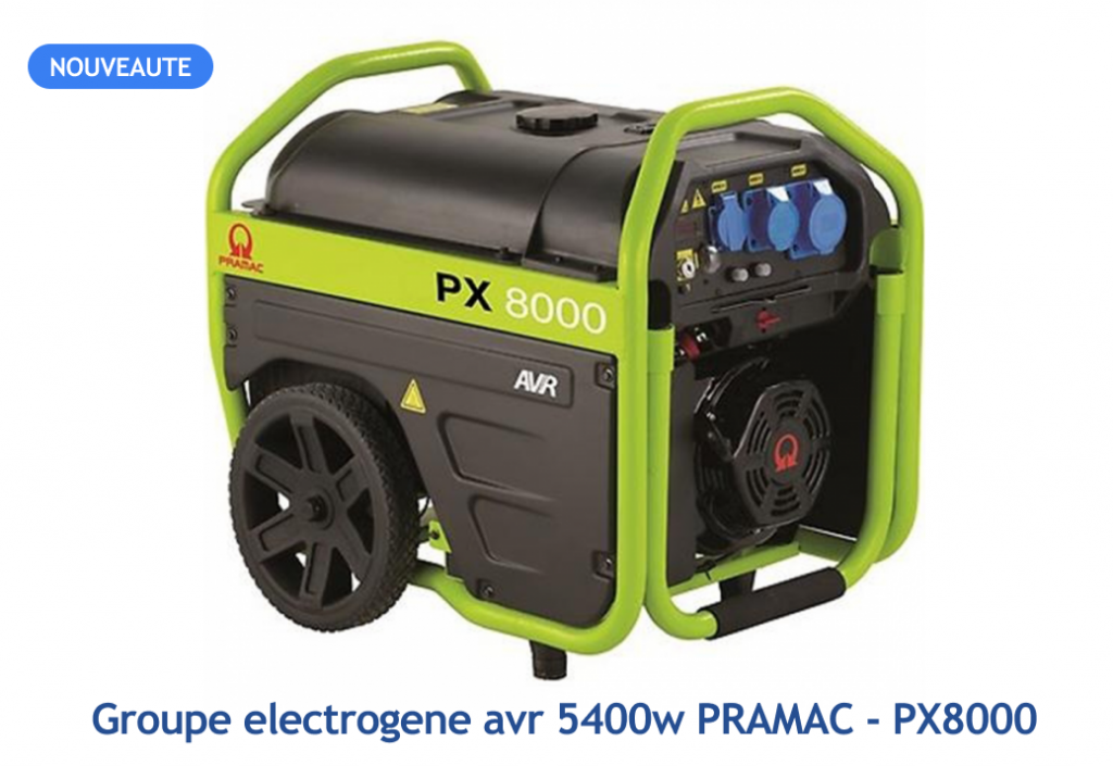 Groupe electrogene pramac PX8000